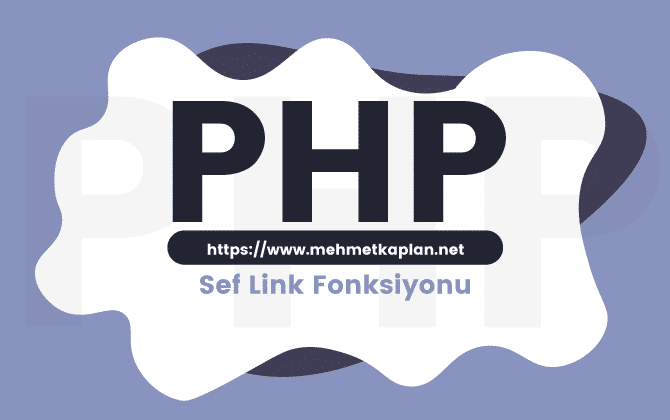 PHP-Sef-Link-Fonksiyonu